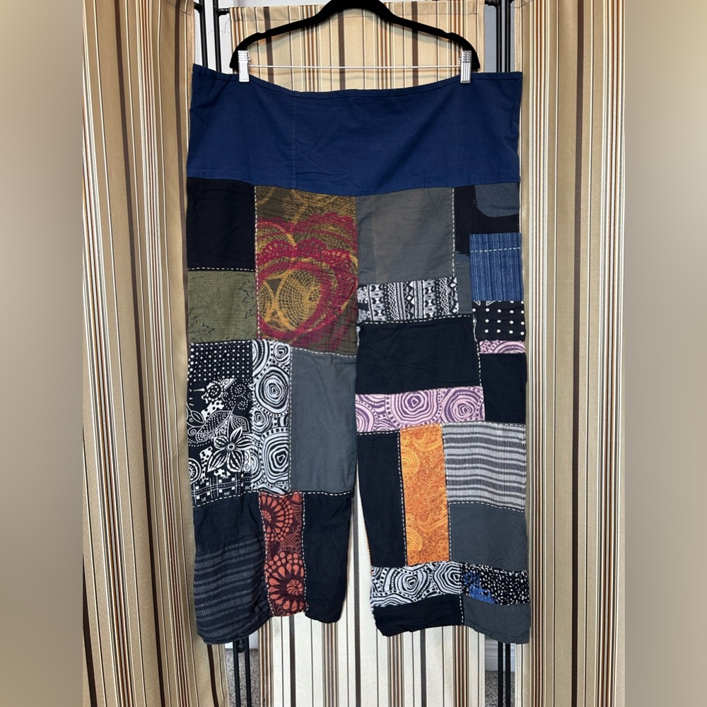 Patchwork pants - Picture 3 of 15
